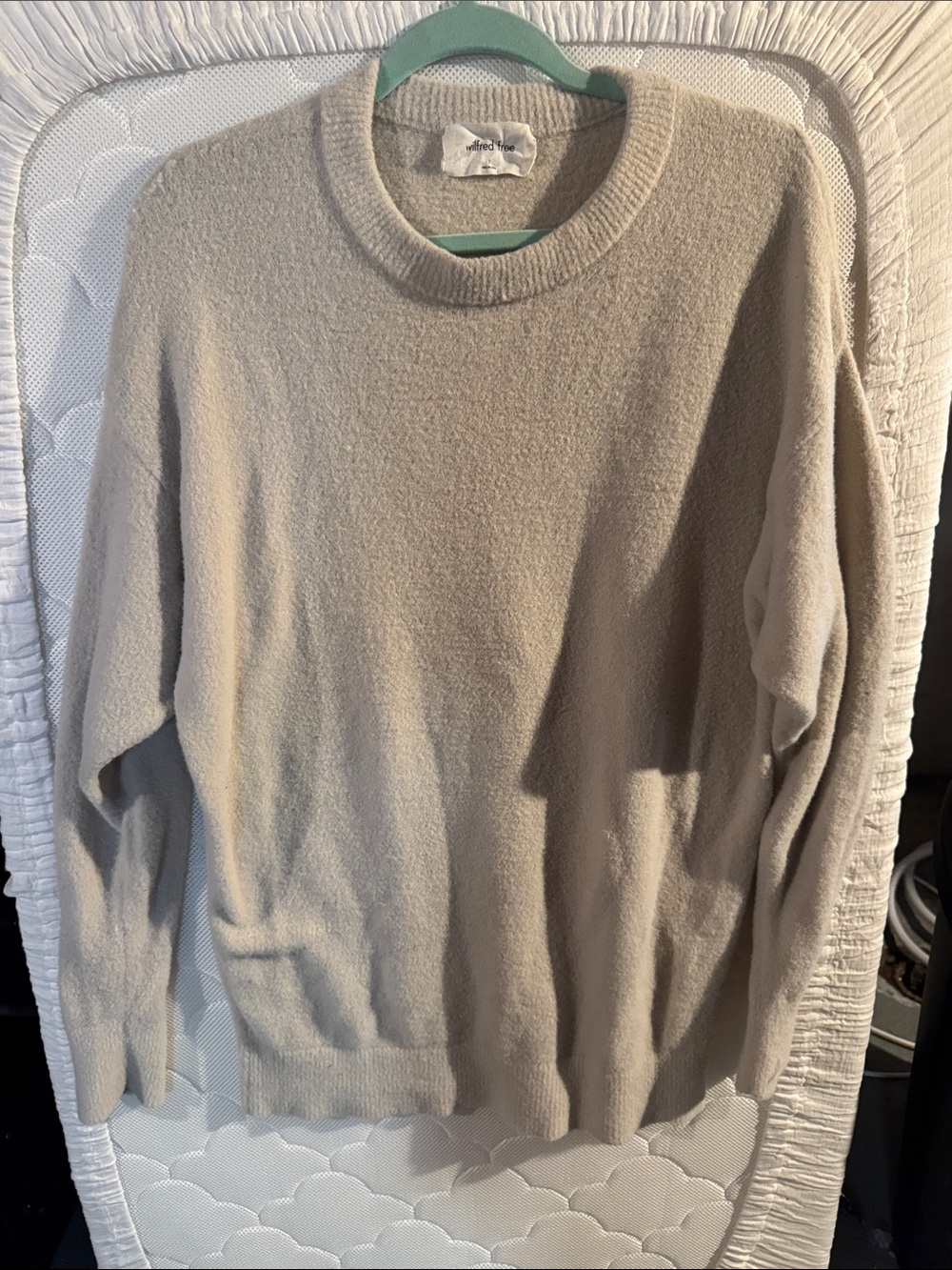 Wilfred Cream Crewneck Sweater